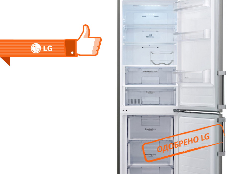 Ремонт холодильников LG в Долгопрудном